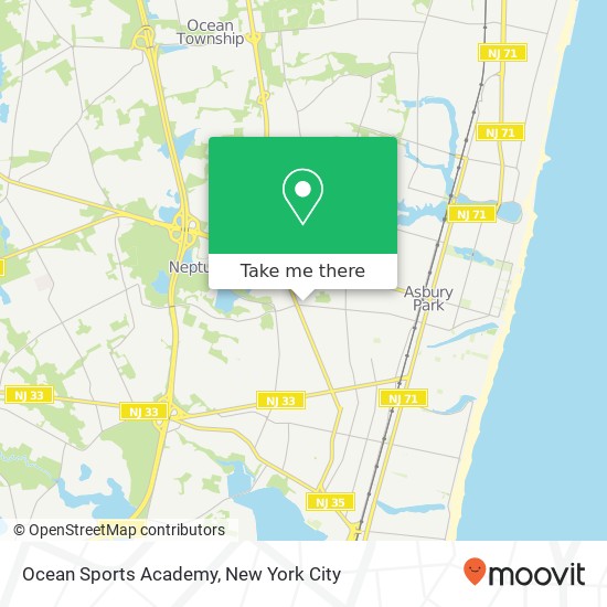 Ocean Sports Academy map
