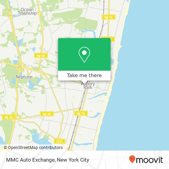 MMC Auto Exchange map