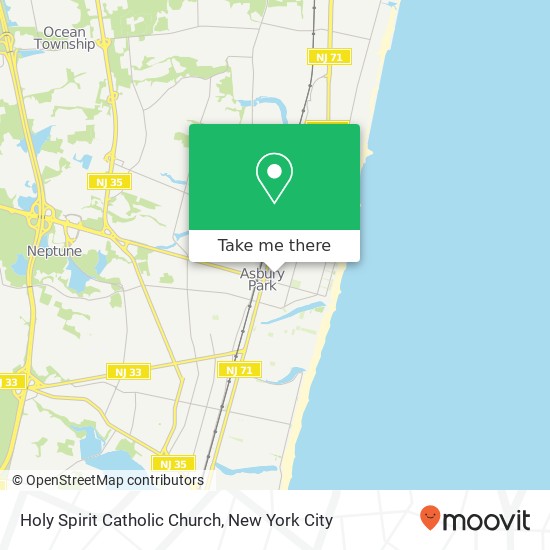 Mapa de Holy Spirit Catholic Church