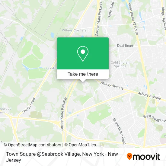 Town Square @Seabrook Village map