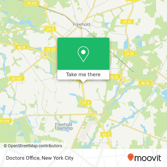 Mapa de Doctors Office