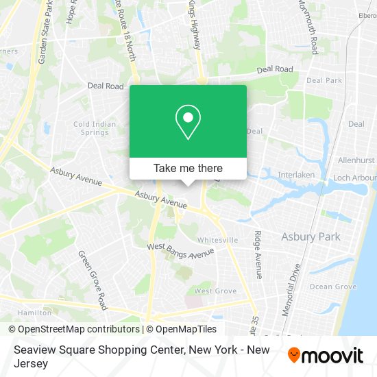 Seaview Square Shopping Center map