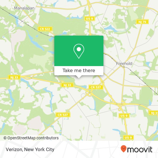 Verizon map