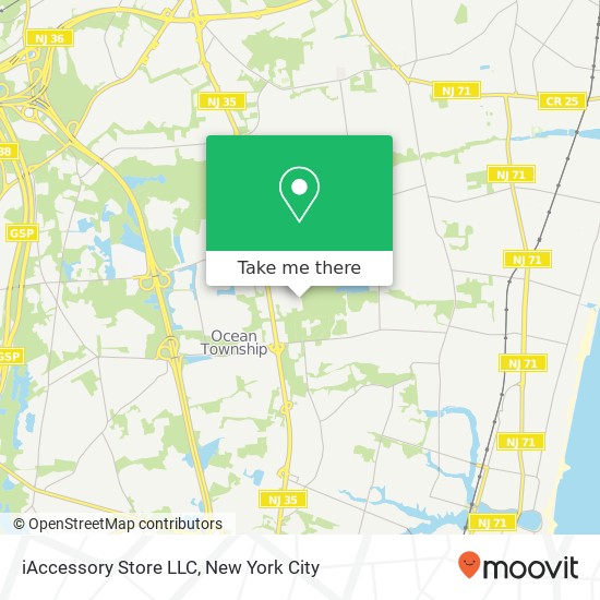 Mapa de iAccessory Store LLC