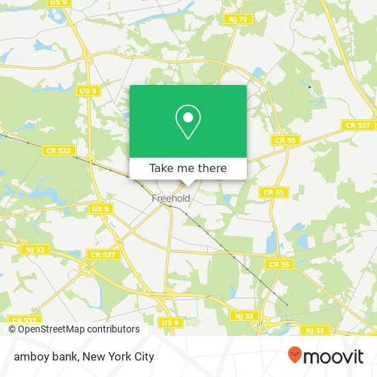 amboy bank map