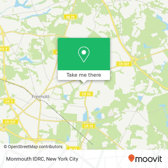 Monmouth IDRC map