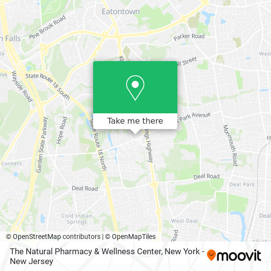 Mapa de The Natural Pharmacy & Wellness Center
