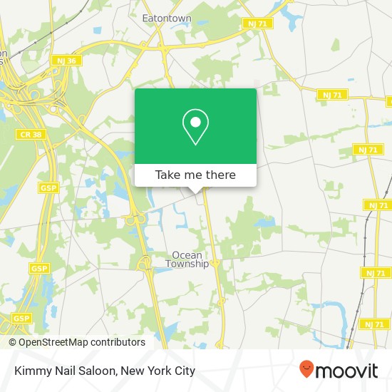 Kimmy Nail Saloon map