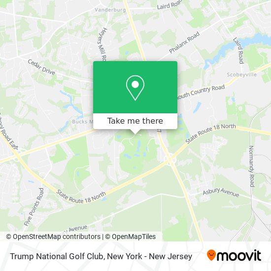 Mapa de Trump National Golf Club