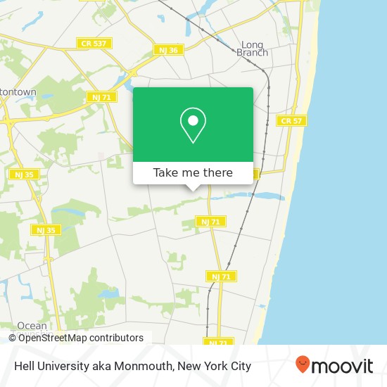 Hell University aka Monmouth map