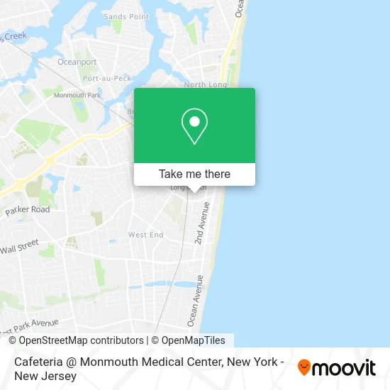 Cafeteria @ Monmouth Medical Center map