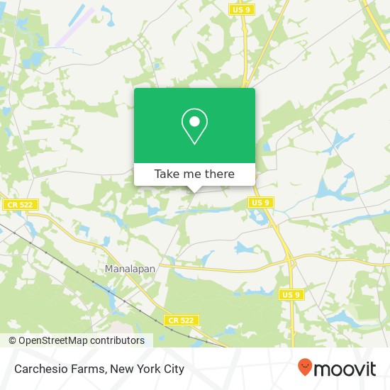 Mapa de Carchesio Farms