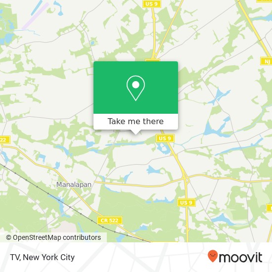 TV map