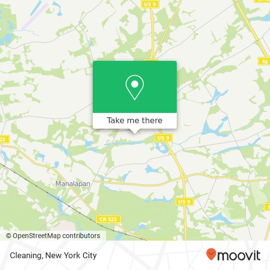 Cleaning map
