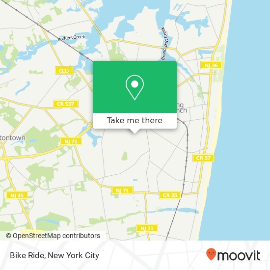 Bike Ride map