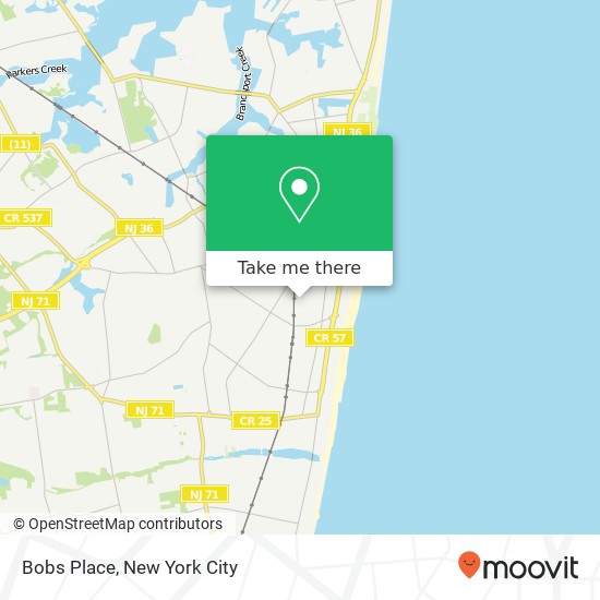 Mapa de Bobs Place