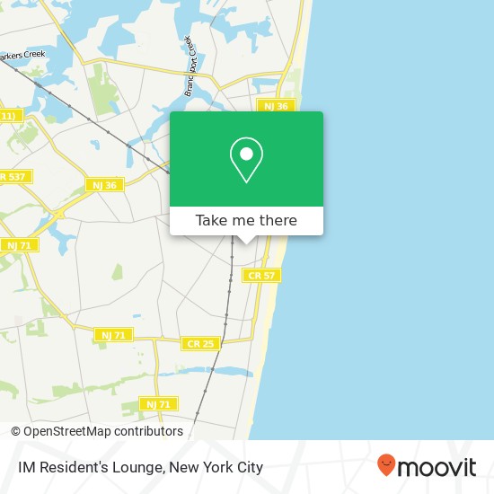 Mapa de IM Resident's Lounge
