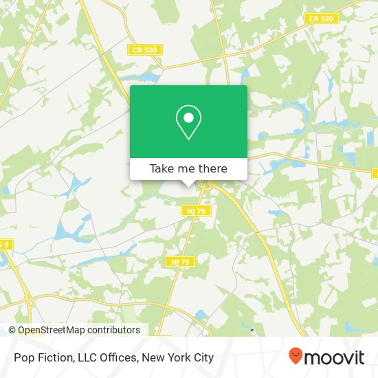 Pop Fiction, LLC Offices map