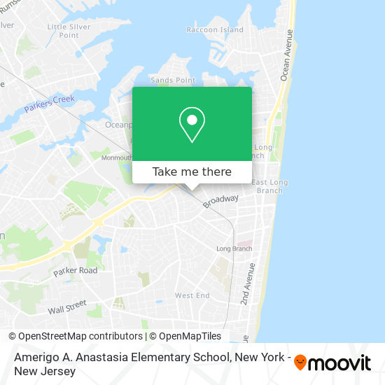 Amerigo A. Anastasia Elementary School map