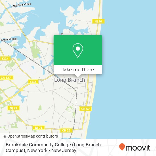 Brookdale Community College (Long Branch Campus) map