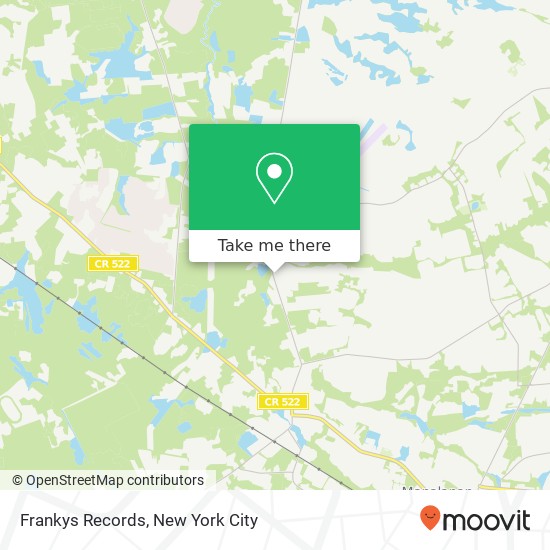 Frankys Records map