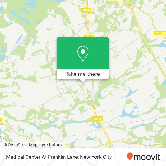 Mapa de Medical Center At Franklin Lane