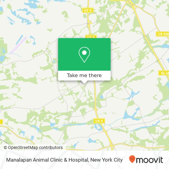 Mapa de Manalapan Animal Clinic & Hospital