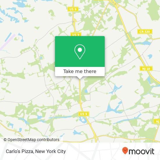 Carlo's Pizza map