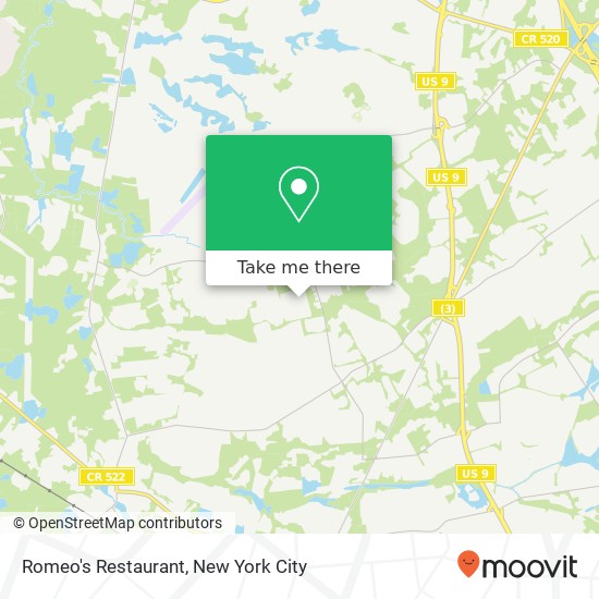 Romeo's Restaurant map