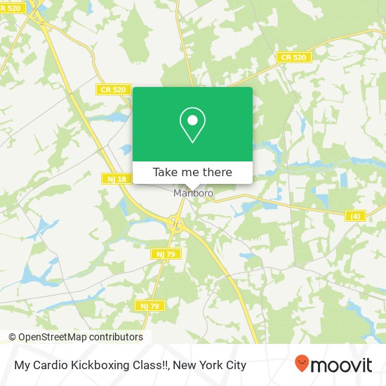 Mapa de My Cardio Kickboxing Class!!