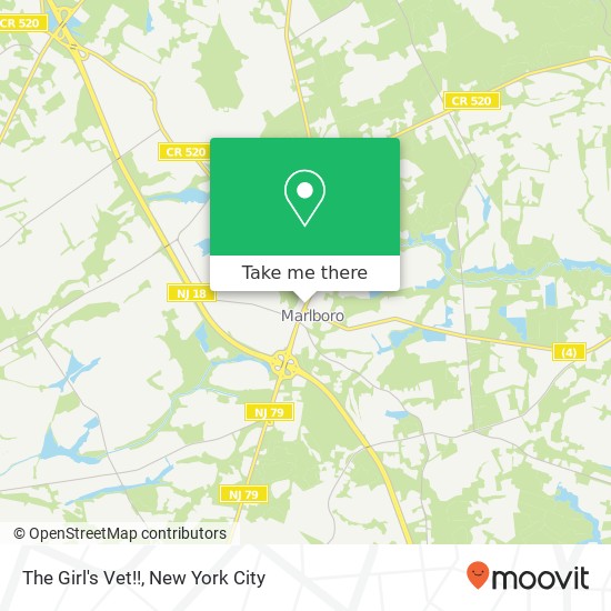 The Girl's Vet!! map