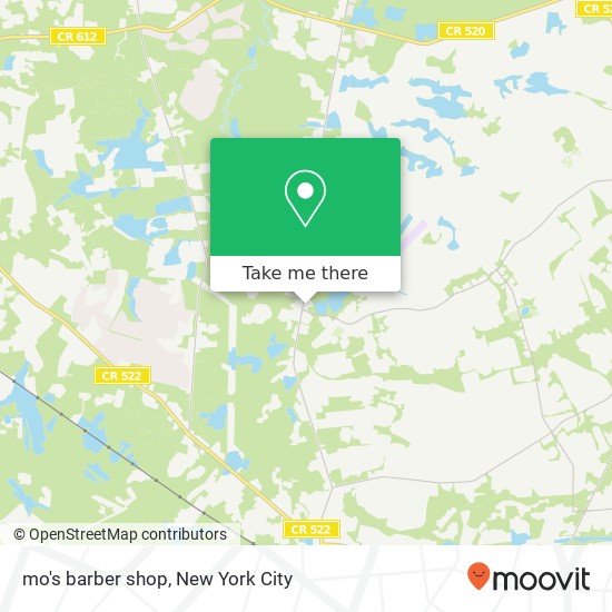 mo's barber shop map