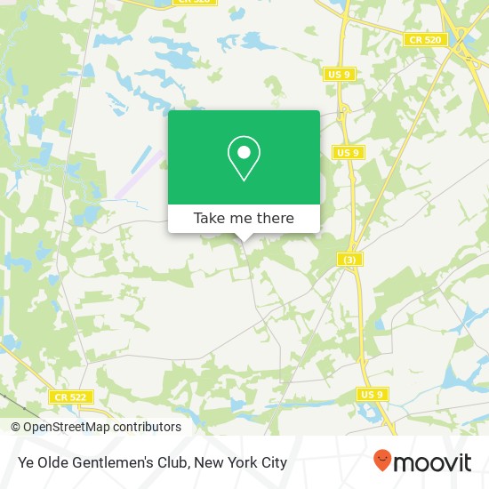 Mapa de Ye Olde Gentlemen's Club