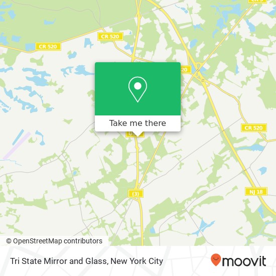 Mapa de Tri State Mirror and Glass