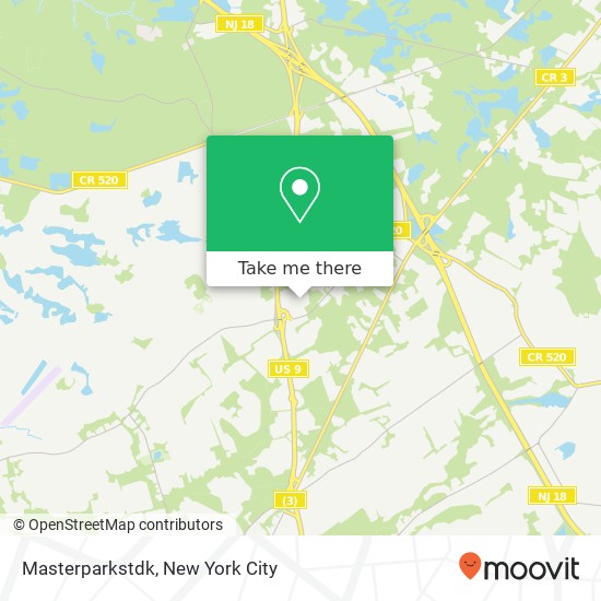 Mapa de Masterparkstdk
