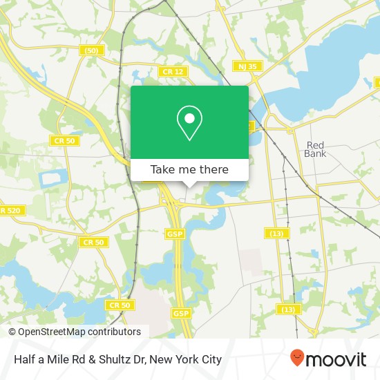 Half a Mile Rd & Shultz Dr map