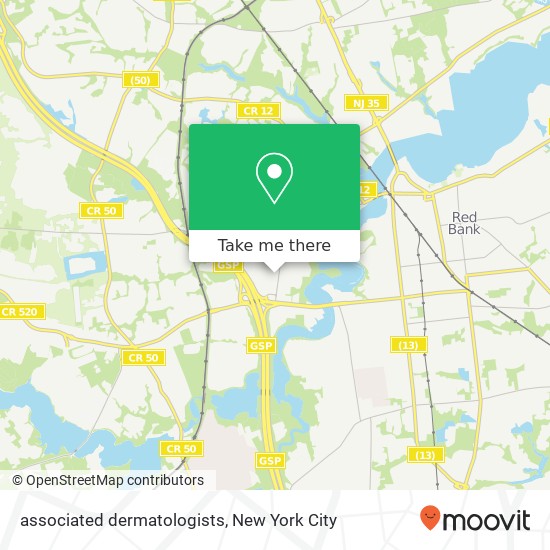 associated dermatologists map