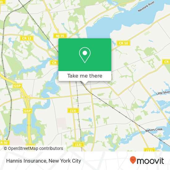 Mapa de Hannis Insurance