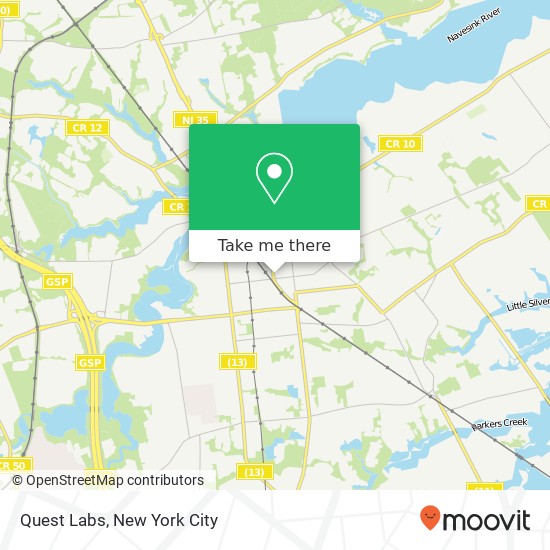 Quest Labs map