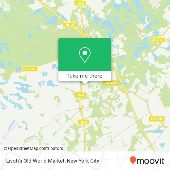 Mapa de Livoti's Old World Market