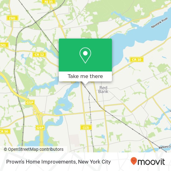 Prown's Home Improvements map