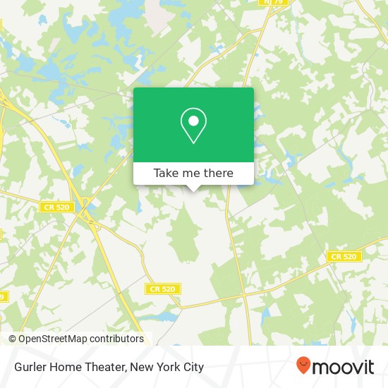 Mapa de Gurler Home Theater