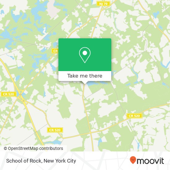 Mapa de School of Rock