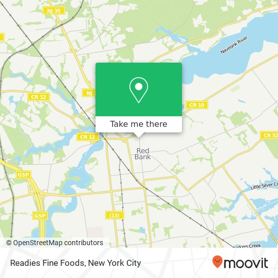 Mapa de Readies Fine Foods