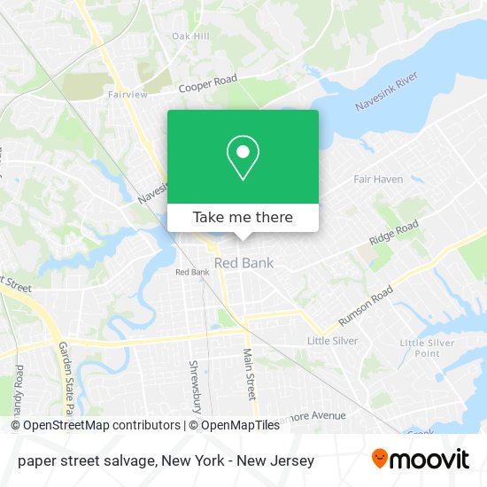 Mapa de paper street  salvage