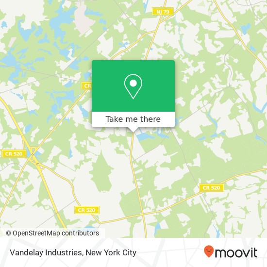 Vandelay Industries map