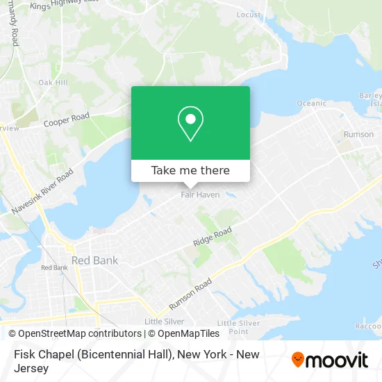 Fisk Chapel (Bicentennial Hall) map