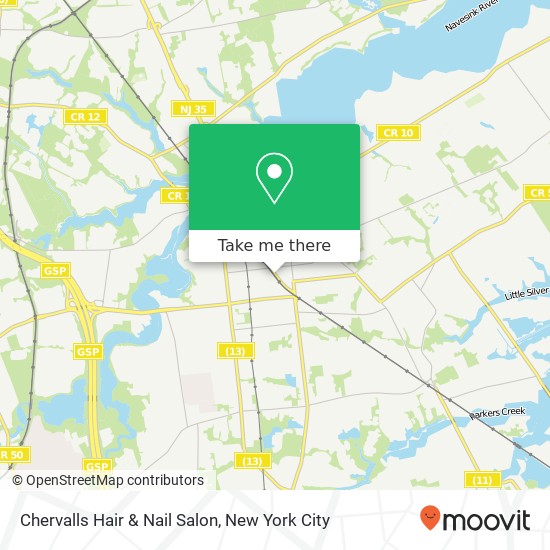 Chervalls Hair & Nail Salon map