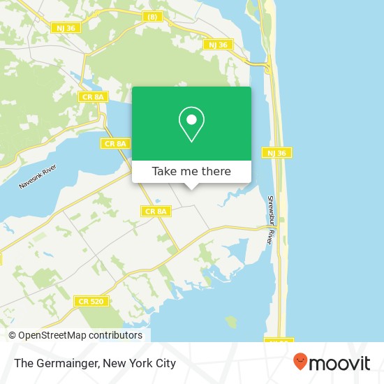 Mapa de The Germainger