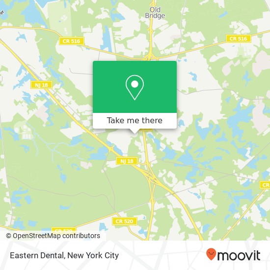 Mapa de Eastern Dental